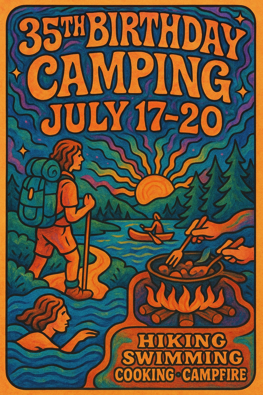 Camping trip preview